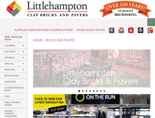 Tablet Screenshot of littlehamptonbrick.com.au